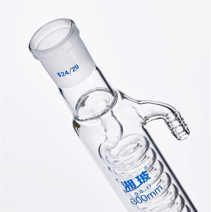 Condenser Pipe Laboratory Apparatus China Manufacturers 400 mm Lab Glass Condenser Tube With 29/32 Joint