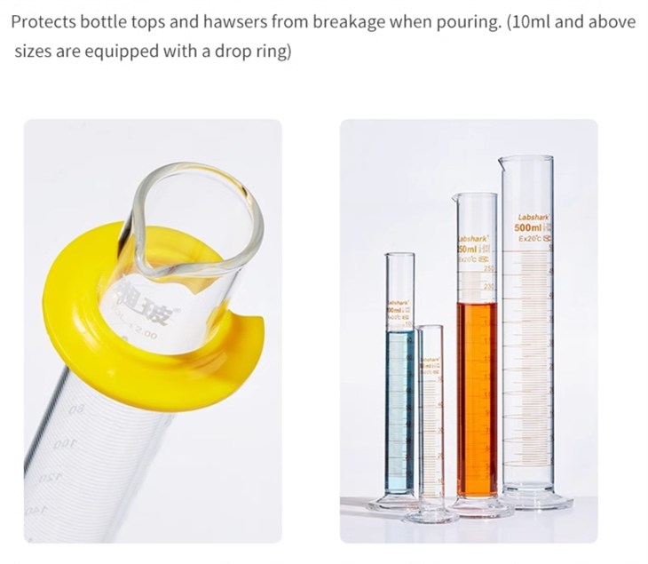 Lab Glassware Large Glass Function Of Measuring Cylinder