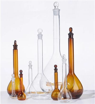 SKLENENÉ ZARIADENIE 250ML ODJEMNÁ FĽAŇA BOROSILIKÁTOVÉ SKLO, PRE CHEMICKÉ LABORATÓRIUM